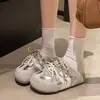 Pantuflas cerradas de suela gruesa para mujer, nuevo modelo de otoño 2026, zapatillas tipo Birkenstock de moda que aumentan la altura, zapatillas de entrenamiento alemanas versátiles