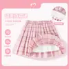 Faldas para Niñas 2026 Nueva Elegante Falda Plisada a Cuadros Morados para Niños Falda Corta de Princesa para Verano Atuendo de Verano