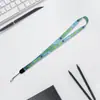 Cordón para Insignia de Trabajo Tarjeta Escolar Marca de Fábrica Tarjeta de Estudiante Cigarrillo Electrónico Nuevo Color Sólido Hebilla de Avión Cordón con Ventilador Pequeño Venta al por Mayor