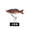 Set de Señuelos de Pesca Multisección Modelo D 5cm 3.3g Arroyo Micro-Señuelo Cebo Señuelo Duro Mini Carpa Crucian Carp Transfronterizo