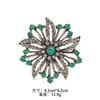Broche de Liga para Comércio Exterior Transfronteiriço Broche Fixo para Roupas de Palácio Retrô Alfinete de Lapela Feminino Anti-Exposição Acessório Versátil