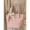 Bolsa de Cesta Estilo Vacaciones Suave y Dulce Primavera/Verano 2026, Bolso de Hombro Cruzado de Textura de Alta Gama Estilo Coreano de Nicho