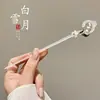 Novo grampo de cabelo antigo estilo chinês com borla para mulheres, elegante e versátil, adequado para Hanfu, cheongsam e penteados presos