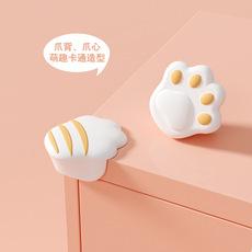 Protetor de canto de silicone infantil, ângulo reto, proteção anticolisão, canto afiado, anti-colisão, canto da sala de estar, decoração de desenho animado