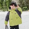 Abrigo para Niños Otoño Invierno 2026 Nuevo Parka con Capucha para Bebé Chaqueta de Algodón Ropa de Invierno Gruesa con Forro de Felpa Acolchado de Algodón Invierno
