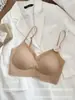 Xiaoyunjie 2318 Novo Estilo Coreano Sem Costura Push-Up Costas Nuas Peça Única Costas Bonitas Sutiã Colete Fino e Fresco