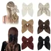 Comercio Exterior Nuevo Hecho a Mano Lazo Piaojiao Combinación Diaria Simple Satinado Accesorios para el Cabello Elegantes Europeos y Americanos Moda Dulce