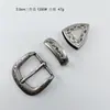 Hebilla de Cinturón de Metal con Patrón Étnico Dh Europeo y Americano Seleccionado Cuidadosamente Aleación de Tangcao de Alto Grado Estilo Chino Cinturón de 3.0 cm Juego de Cuatro Piezas