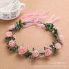 Venta Caliente Estilo Mori Chica Popular Transfronteriza Corona de Flores Diadema Tocados de Novia Puesto de Fotografía de Atracción Turística Diadema Venta al por Mayor