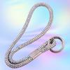 Cordón para Teléfono Móvil para Muñeca Cadena Colgante de Diamantes Completos Lujo de Alta Gama para Mujer Colgante de Moda de Pedrería Cordón Corto de Alta Gama