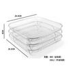 Grelha de Aço Inoxidável 304 para Air Fryer Transfronteiriça, Espessa, Multicamadas, Removível, Rack de Armazenamento, Rack para Churrasco, Atacado