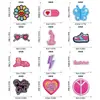 Patches Bordados Cartoon Estilo Europeu Raio Óculos Escuros Tênis Símbolo da Paz Patches de Tecido Acessórios para Roupas Patches Decorativos Em Estoque