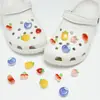 Perla de Resina Iridiscente Agujero Flor de Zapato 3D Accesorios Flor Estrella de Mar Concha DIY Hebilla de Zapato Desmontable Venta al por Mayor