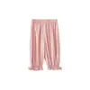 Pantalones de Moda para Niña Wuri Boo Camiseta Top Estilo Baby Doll con Tirantes de Cereza Pantalones Casuales Nuevos de Verano para Niños