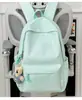 Mochila Escolar de Gran Capacidad para Estudiantes de Secundaria Femeninas, Mochila Versátil y Sencilla Estilo Japonés para Estudiantes de Preparatoria y Universidad, Mochila de Gran Valor