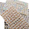 Arte de Unha Mocha Diamante 8*8 Alta Qualidade Quadrado Grosso Joias para Unha Diamante Unha Diamante Decoração Diamante Vidro de Cristal Diamante Diamante de Forma Especial Diamante Brilhante