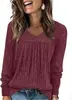 Suéter Tricot Canelado Gola V Outono/Inverno Novo Feminino Soltinho Tamanho Grande Versátil Emagrecedor Camada Base Roupa Feminina Transfronteiriça
