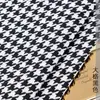 Tecido com Padrão Pied-de-Poule, Material de Algodão e Linho Xadrez para Toalhas de Mesa Espessas DIY, Tecido Grosso de Alta Qualidade para Capas de Sofá