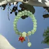 Pulsera Nueva de Perlas y Mariposa Tianyu 2024 Diseño de Nicho Ins Pulsera Versátil con Borlas como Regalo para Mejores Amigas