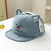 Bonito Gorro de Gato para Bebé para Primavera y Otoño, Nuevo Bonito Gorro Cálido para Exteriores con Visera de Pato para Niños y Niñas