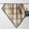Pañuelo cuadrado de terciopelo de doble cara, dos tonos, estampado de leopardo, de alta gama, vintage de los 90, chal cálido para mujer, pañuelo de cuello de lujo ligero
