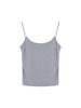 [Camisola Suave de 4 Colores con Almohadillas Integradas] Top sin Espalda Gomingmei, Nueva Camisola de Mujer Otoño W900A