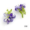 Cabeza de flor de osmanto simulada, hecha a mano, horquilla para el cabello, tocado de flores, caja de regalo con decoración floral, Qianlixiang