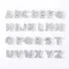 10Mma-Z Diamante Letra Inglesa Joyería Letra Accesorios DIY Capital DIY Letra Collar Colgante para Ropa