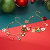 Collares Navideños Transfronterizos Europeos y Americanos, Guirnaldas de Moda y Versátiles, Cascabeles para Árbol de Navidad, Colgantes, Collares y Pulseras para Personas Mayores, Venta al por Mayor