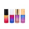 Botella Roller de Vidrio con Gradiente de 5ml, Botella Roller de Bola de Acero para Masaje, Botella de Aceite Esencial, Botella Recargable, Botella de Vidrio Roller Ball, Empaque Cosmético
