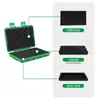 Caja de almacenamiento de herramientas, accesorios y piezas sellada e impermeable, de tamaño pequeño, para instrumentos de precisión, equipo de protección de seguridad.