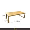 Design criativo sofá de metal ao ar livre pátio jardim liga de alumínio antiferrugem mesa de centro ao ar livre personalização de sofá duplo