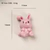 Accesorios de Resina DIY de Dibujos Animados Adornos Mini Zoológico Pegamento de Crema Pinzas para el Cabello Fundas de Teléfono Hebillas de Zapatos Llaveros Colgantes