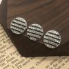 Botón de diamante de aceite con punta de metal, estilo Chanel, combina con todo, para mujer, traje, cárdigan, suéter, manga, cuello, ropa, joyería, hebilla