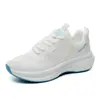 Procesamiento y Personalización de Zapatos Nuevos para Mujer Primavera y Otoño 2025, Zapatos de Suela Gruesa Tejidos, Zapatos Ligeros para Correr para Mujer con Logo Impreso
