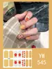 Pegatinas para uñas TE, sin cocción, de moda, finas, arte de uñas de cobertura completa listo para usar, pegatinas de uñas vestibles temu, Sudeste Asiático, Japón, Corea