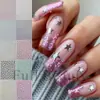 Beleza Completa Transfronteiriça Novos Adesivos de Nail Art Ins Desenho Animado Mini Estrela Pentagrama Adesivos de Nail Art