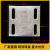 Piezas Incrustadas de Placa de Acero Galvanizado, Placas de Acero Incrustadas, Placas de Acero Galvanizado, Bases de Tubería de Acero, Conectores de Estructura de Acero para Ingeniería de Fachadas