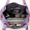 Curta distância esportes saco de fitness seco e molhado saco de viagem separado bolsa dobrável bolsa de embarque saco de armazenamento de bagagem ao ar livre