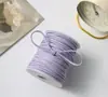 Corda de Couro Veludo Coreano Corda de Couro de Veado Veludo Dupla Face Acessórios para Joias Artesanais DIY Pulseira Trançada Corda para Colar Corda de Camurça