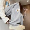 Otoño Nuevo Hombres Casual Americano Diseño de Bordado Floral Marca de Alta Gama de Moda Juventud Talla Grande Pantalones Deportivos Modernos
