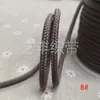 Corda Redonda Poliéster Sem Alma Espessura 5mm Núcleo Oco Corda de Poliéster Textura Grossa Corda para Bolsa Tecida à Mão Corda para Carregar Roupas Amarradas Cordão