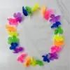 Corona Hawaiana Transfronteriza Falda de Hierba Falda Gruesa de Hierba Accesorios de Baile Guirnalda para Fiesta en la Playa Collar Anillo para el Cuello Anillo para el Pecho Baile de Graduación