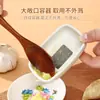Moedor manual portátil multifuncional para alho e gengibre, fabricante manual de pasta de gengibre, espumador de leite, moedor de suco de gengibre, uma ferramenta versátil para moer gengibre