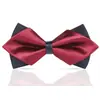 Gravata Borboleta Masculina Padrinho Noivo Vermelho Vinho Gravata Preta Camisa Social Vestido Casamento Vermelho Estilo Coreano Laço para Mulheres