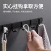 Ganchos de Acero Inoxidable 304, Fila de Ganchos para Toallas de Baño, Ganchos para Abrigos Detrás de la Puerta, Ganchos para Ropa de Cocina, Ganchos para Ropa sin Taladro