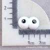 Boca de salchicha ojos de salchicha nariz de cerdo accesorios de resina pegamento de crema casero funda de teléfono decoración de juguete de peluche DIY