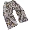 Vendas Diretas da Fábrica Lazada Transfronteiriço Retrô Americano High Street Roupa de Trabalho Calças Casuais Camuflagem de Folha Soltas de Perna Larga Longas