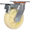 Procesamiento de Ruedas Giratorias Rueda de Nylon Personalizada Resistente al Desgaste Rueda Giratoria de 6 Pulgadas con Rueda de Freno Rueda de Carrito de 5 Pulgadas Rueda Universal