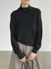 Suéter de punto Taocuan Hepburn de cuello alto holgado de manga larga, colección otoño 2026, manga murciélago para mujer, top casual estilo francés, YL522